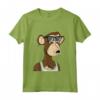Bored Ape Yacht Club - Cool Shades Crypto Maglietta Ispirata NFT - Abbigliamento Tecnologia Bitcoin e Blockchain