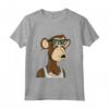 Bored Ape Yacht Club - Cool Shades Crypto Maglietta Ispirata NFT - Abbigliamento Tecnologia Bitcoin e Blockchain