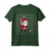 Golf Oh Natale Tee - Maglietta Babbo Natale Golfista per un Regalo Divertente di Natale - Novità Abbigliamento Natalizio per Appassionati di Golf
