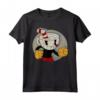 HapTiger Circle Shadow Portrait Video Game Maglietta - Officially Licensed Apparel for Gamers