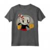 HapTiger Circle Shadow Portrait Video Game Maglietta - Officially Licensed Apparel for Gamers