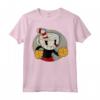 HapTiger Circle Shadow Portrait Video Game Maglietta - Officially Licensed Apparel for Gamers