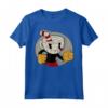 HapTiger Circle Shadow Portrait Video Game Maglietta - Officially Licensed Apparel for Gamers