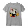 HapTiger Circle Shadow Portrait Video Game Maglietta - Officially Licensed Apparel for Gamers