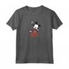 HapTiger Mickey Mouse Staying Positive Maglietta - Official Cute Disney Tee for Men, Women, Boys, and Girls