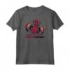HapTiger Deadpool Workout In Progress Tacos Maglietta - Officially Licensed Marvel Apparel for Fitness Enthusiasts
