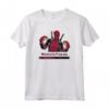 HapTiger Deadpool Workout In Progress Tacos Maglietta - Officially Licensed Marvel Apparel for Fitness Enthusiasts