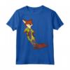 HapTiger Zootopia Cool Fox Nick Wilde Leaning Maglietta - Officially Licensed Apparel for Fans