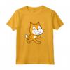 Scratch Programming Lingua Ufficiale Mascotte Cat T-Shirt - Ideale per Bambini e Adulti - Divertente e Facile come Trascinare e Cadere