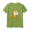 Scratch Programming Lingua Ufficiale Mascotte Cat T-Shirt - Ideale per Bambini e Adulti - Divertente e Facile come Trascinare e Cadere