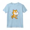 Scratch Programming Lingua Ufficiale Mascotte Cat T-Shirt - Ideale per Bambini e Adulti - Divertente e Facile come Trascinare e Cadere