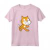 Scratch Programming Lingua Ufficiale Mascotte Cat T-Shirt - Ideale per Bambini e Adulti - Divertente e Facile come Trascinare e Cadere