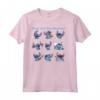 HapTiger Lilo & Stitch How Are You Feeling Maglietta - Officially Licensed Disney Apparel for Fans - 19DNLS00083A-004