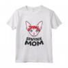 Sphynx Cat Mom - Sphynx Cat Donna Maglietta - Regalo per Amanti Gatti Sphynx - Acquista Abbigliamento Gatto Sphynx