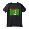 HapTiger Homer Hedge Meme Maglietta - Official Merchandise for Men, Women, Girls, Boys - Funny Homer Simpson T-Shirt for Adults and Kids