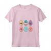 Donna Dolci facce d'uovo di Pasqua - Maglietta Carina per la Pasqua 2021 - Vestito Divertente per la Caccia alle Uova