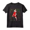 Brutto Natale Tennis - Maglietta regalo di Natale con Babbo Natale e racchetta da tennis - Ideale per tennisti