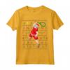 Brutto Natale Tennis - Maglietta regalo di Natale con Babbo Natale e racchetta da tennis - Ideale per tennisti