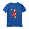 Brutto Natale Tennis - Maglietta regalo di Natale con Babbo Natale e racchetta da tennis - Ideale per tennisti