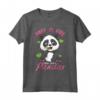 Just A Girl Who Loves Pandas - Panda Shirt per Ragazze - Maglietta Carina Ideale per Compleanno o Natale