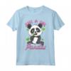 Just A Girl Who Loves Pandas - Panda Shirt per Ragazze - Maglietta Carina Ideale per Compleanno o Natale