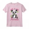 Just A Girl Who Loves Pandas - Panda Shirt per Ragazze - Maglietta Carina Ideale per Compleanno o Natale