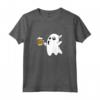 Halloween Birra Fantasma – Fantastica Maglietta con Design Spaventoso per Halloween - Regalo Divertente per Amici e Familiari