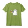 Halloween Birra Fantasma – Fantastica Maglietta con Design Spaventoso per Halloween - Regalo Divertente per Amici e Familiari