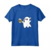 Halloween Birra Fantasma – Fantastica Maglietta con Design Spaventoso per Halloween - Regalo Divertente per Amici e Familiari