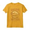 HapTiger Lion King Hakuna Matata Distressed Portrait Maglietta - Officially Licensed Apparel for Disney Fans