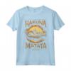 HapTiger Lion King Hakuna Matata Distressed Portrait Maglietta - Officially Licensed Apparel for Disney Fans