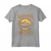 HapTiger Lion King Hakuna Matata Distressed Portrait Maglietta - Officially Licensed Apparel for Disney Fans