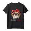 Divertente Inglese Bulldog Mamma - Maglietta per Amanti dei Cani - Ideale per Festa della Mamma e Compleanni