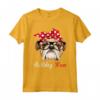 Divertente Inglese Bulldog Mamma - Maglietta per Amanti dei Cani - Ideale per Festa della Mamma e Compleanni