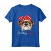 Divertente Inglese Bulldog Mamma - Maglietta per Amanti dei Cani - Ideale per Festa della Mamma e Compleanni