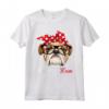 Divertente Inglese Bulldog Mamma - Maglietta per Amanti dei Cani - Ideale per Festa della Mamma e Compleanni