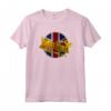 HapTiger – 50 Years Union Jack Circle Maglietta - Official Merchandise for Men, Women, Girls, Boys - Stylish Apparel for Adults and Kids