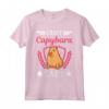 Crazy Capybara Lady - Maglietta Capibara Divertente per Donne Proprietarie o Allevatrici - Ideale per Appassionate di Capibara