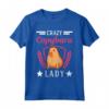 Crazy Capybara Lady - Maglietta Capibara Divertente per Donne Proprietarie o Allevatrici - Ideale per Appassionate di Capibara