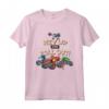 HapTiger Rev Up And Roll Out! Maglietta - Official Blaze and AJ Kids' T-Shirt for STEM Education