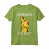 HapTiger Thanos Gauntlet I Survived The Snap Maglietta - Official Marvel Apparel for Avengers Fans