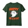 Divertente Happy Hallowine Halloween Fantasma T-shirt Maglietta - Costume Horror per Feste a Tema - Ideale per Maratona di Film Spaventosi