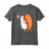 Kawaii Sushi Hug - Riso e Salmone Graphic Maglietta Giapponese - Regalo Divertente per Amanti del Sushi