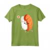Kawaii Sushi Hug - Riso e Salmone Graphic Maglietta Giapponese - Regalo Divertente per Amanti del Sushi
