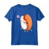 Kawaii Sushi Hug - Riso e Salmone Graphic Maglietta Giapponese - Regalo Divertente per Amanti del Sushi