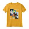 HapTiger Shippuden - Maglia a Manica 3 Pannelli e Kanji - Ufficiale da Ripple Junction - Diventa l'Hokage del tuo villaggio