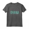HapTiger Lilo & Stitch Ohana Mean Family Stitch Maglietta con Collo a V - T-shirt Ufficiale Disney