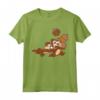 HapTiger Chip ‘n Dale Chipmunks Acorn Run Maglietta - Official Disney T-Shirts for Boys, Girls, Men, and Women