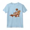 HapTiger Chip ‘n Dale Chipmunks Acorn Run Maglietta - Official Disney T-Shirts for Boys, Girls, Men, and Women
