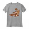 HapTiger Chip ‘n Dale Chipmunks Acorn Run Maglietta - Official Disney T-Shirts for Boys, Girls, Men, and Women